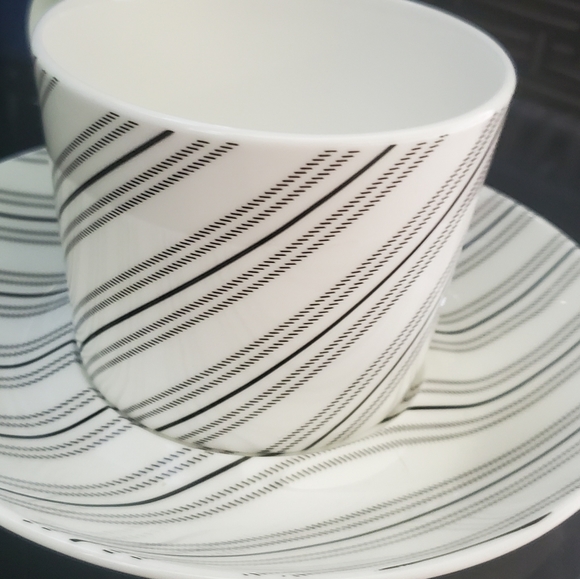 Two teacups with saucers Art Deco - Picture 8 of 9